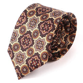 Gregor Brown Medallion IMS Tie - Tie Doctor